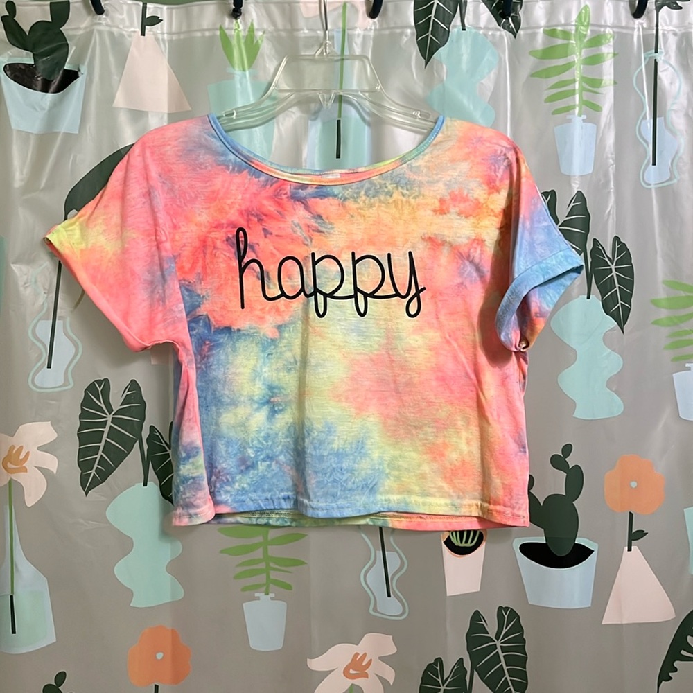 Amazon tie dye happy top